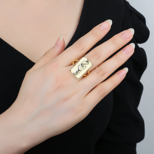 Gold Plated St. Jude Ring