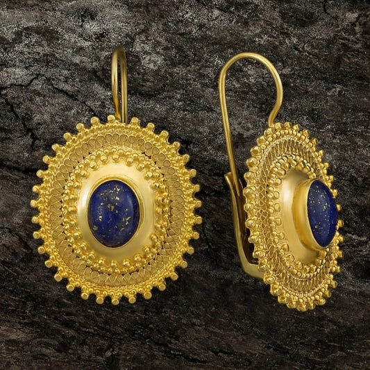 Lapis Lazuli Earring Style 1